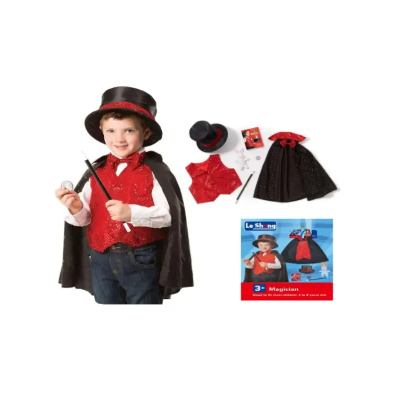 Ultimate Magician Costume Set All Items Included