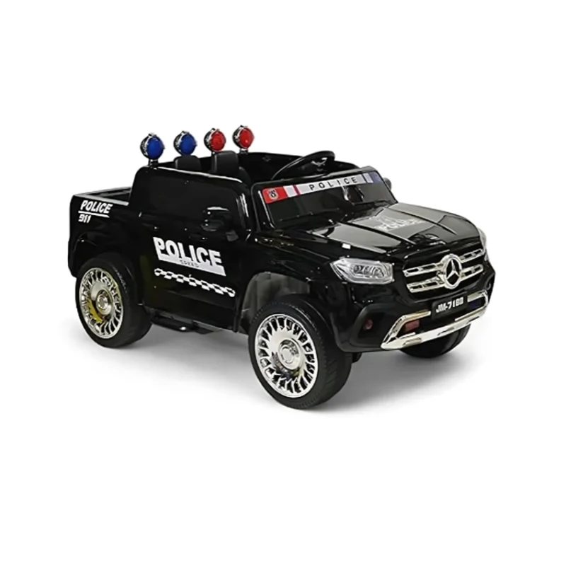 Benz Police Pick-Up Ride-On Car - JM-7188P in Qatar (7)