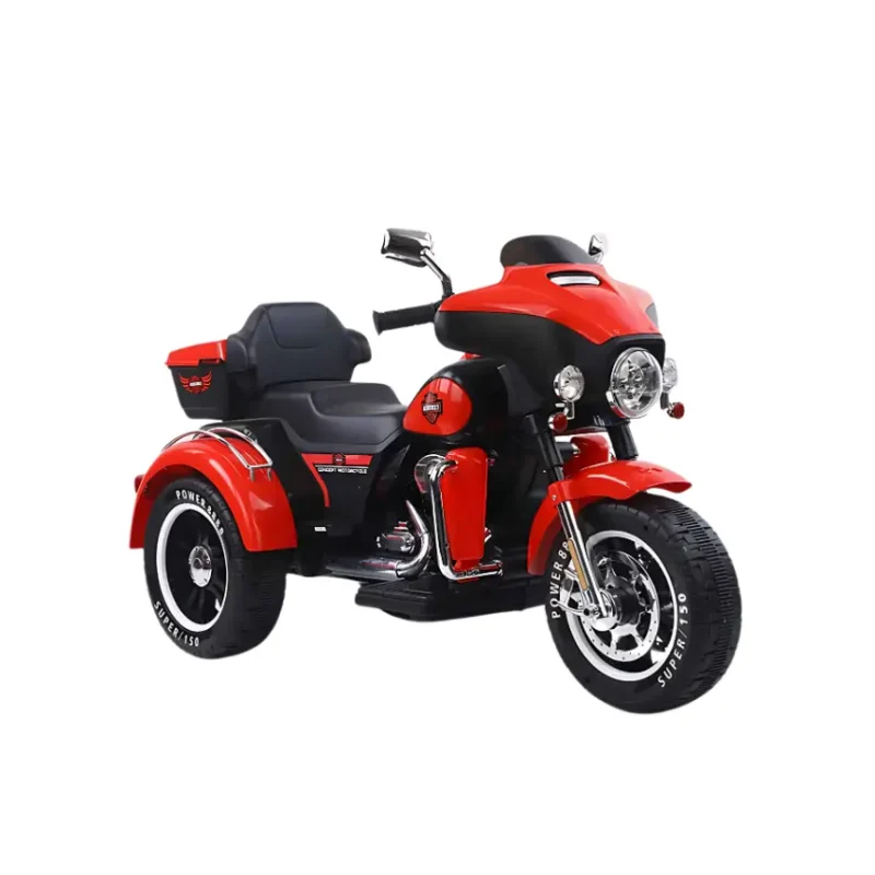 Halei Ride-On Motorcycle for Kids Red Main