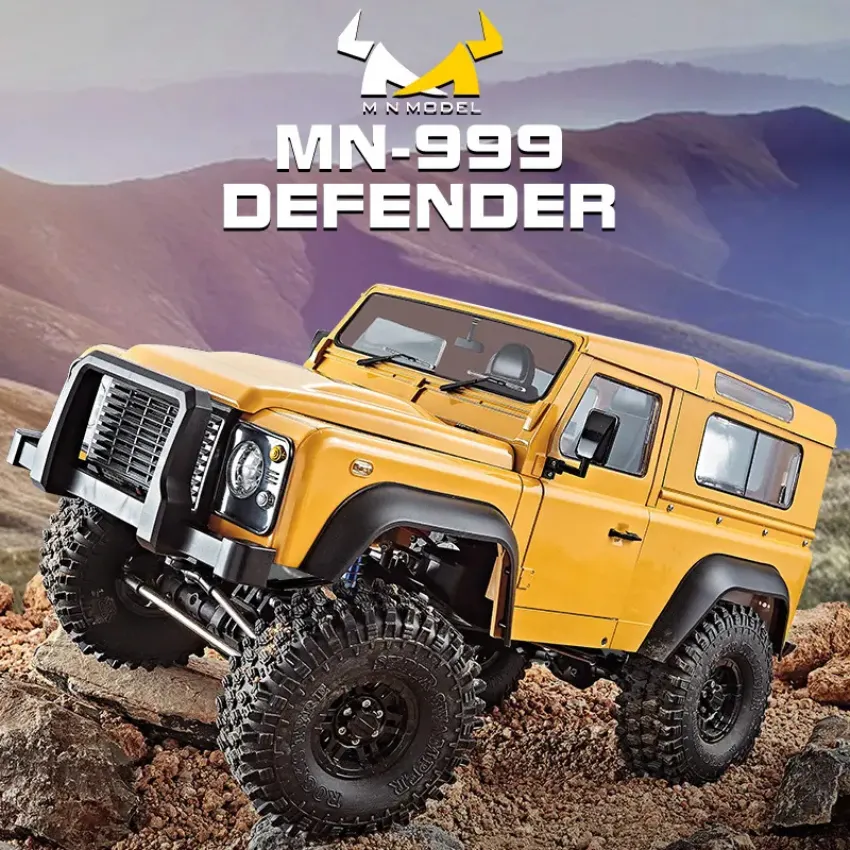 MN999 Defender D90 110 Scale 4WD Climbing RC Car (8)