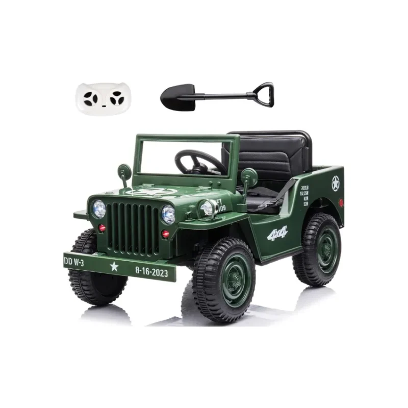 Military Jeep Ride-On Car - DD-W3 in Qatar (2)