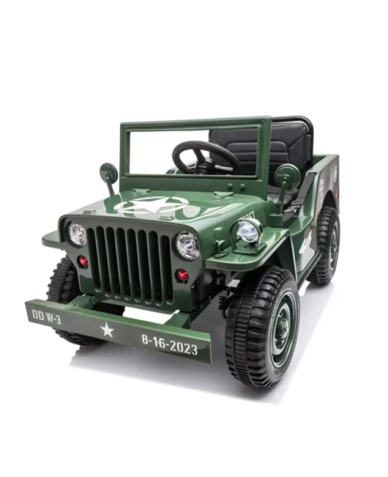 Military Jeep Ride-On Car - DD-W3 in Qatar (4)