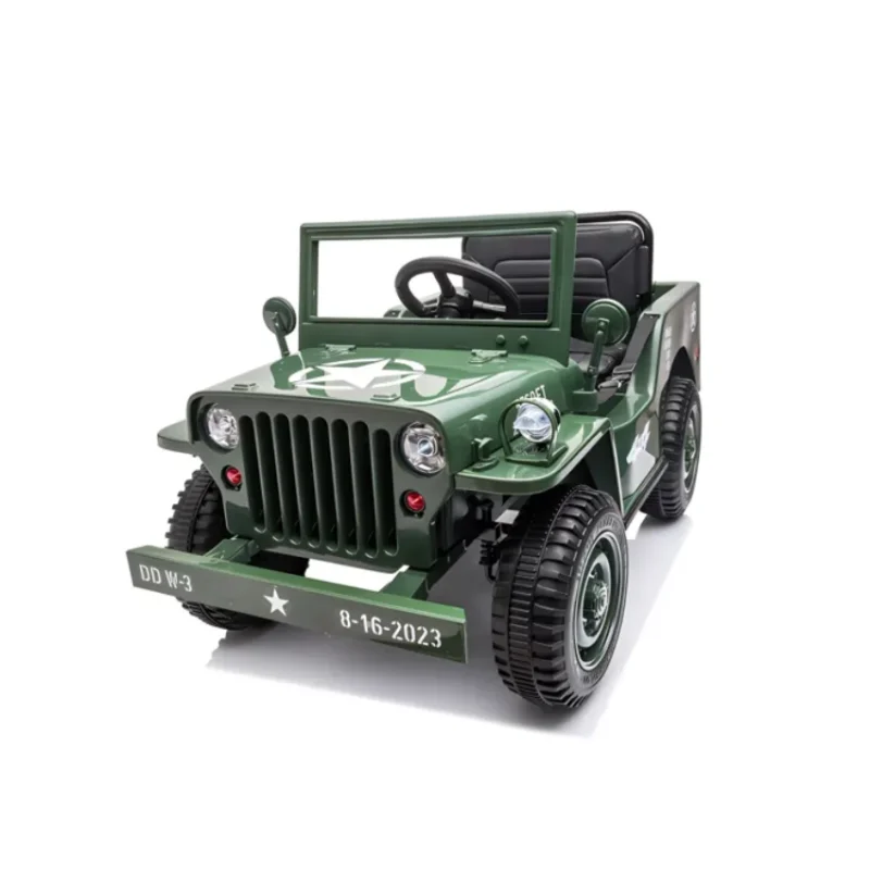 Military Jeep Ride-On Car - DD-W3 in Qatar (4)