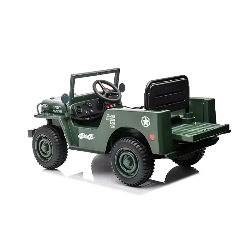 Military Jeep Ride-On Car - DD-W3 in Qatar (9)