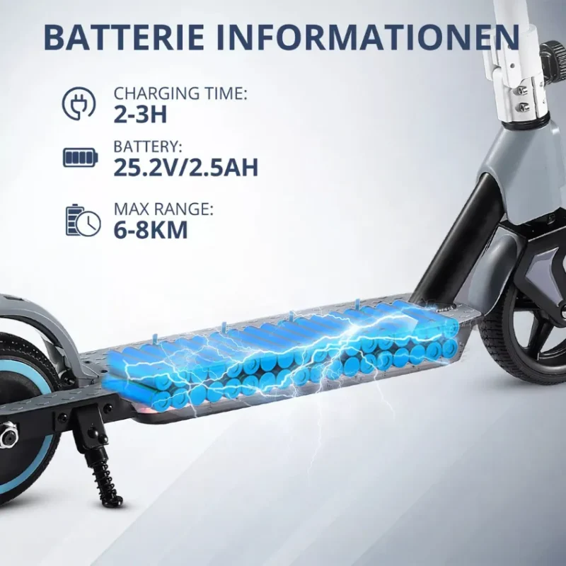 Electric Scooter for Kids - 6.5 Inches in Qatar (12)