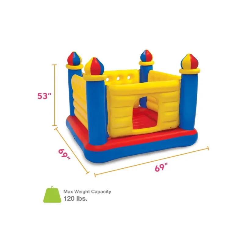 Intex Jump-O-Lene Inflatable Bouncer Castle House - 48259 in Qatar (2)