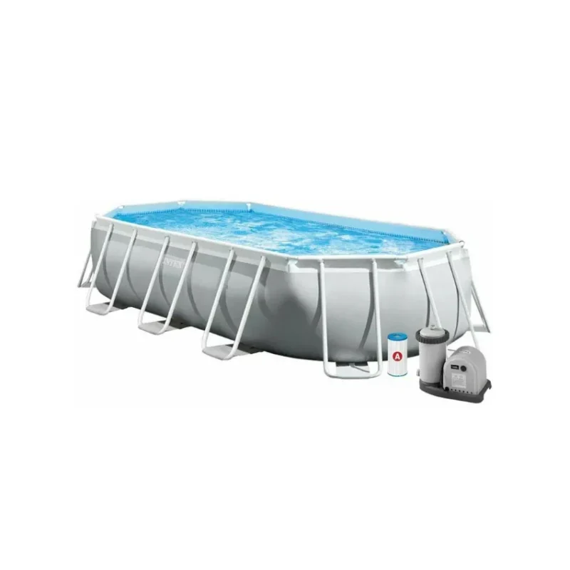 Intex Prism Frame Oval Pool 503 x 274 x 122 cm – 26796 in Qatar (3)