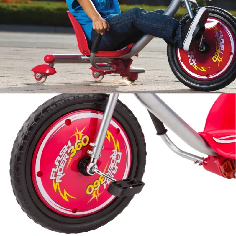 Razor FlashRider 360 Pedal-Powered Drifting Trike in Qatar (7)